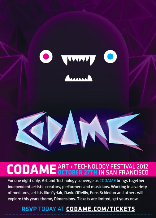 CODAME Art+Tech Festival Papercraft