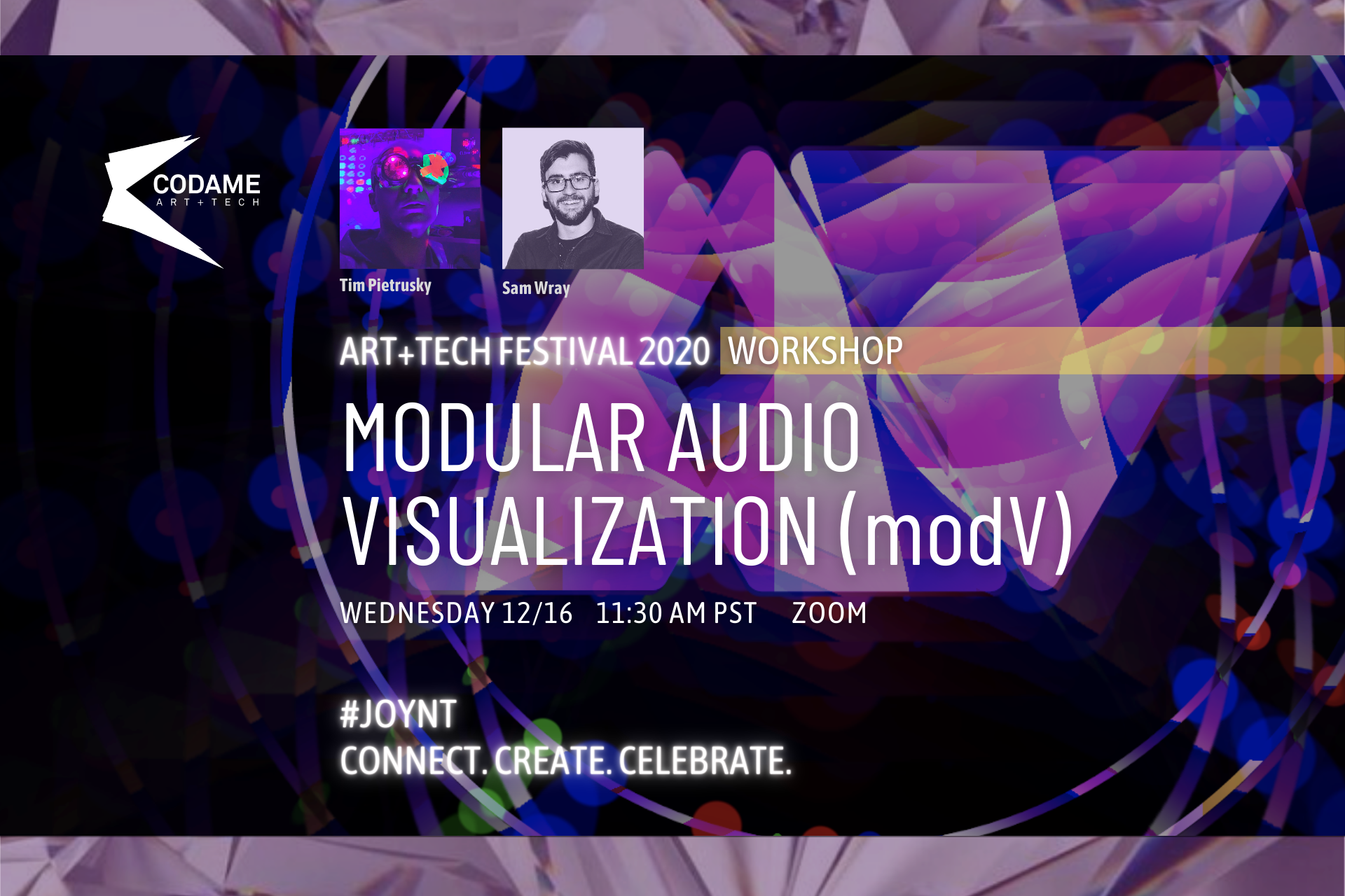 Modular Audio Visualisation with modV